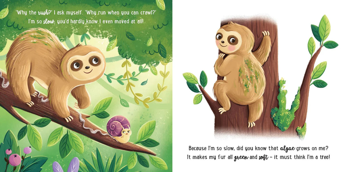 Story Time - Padded Board Book - I Love Being a Sloth