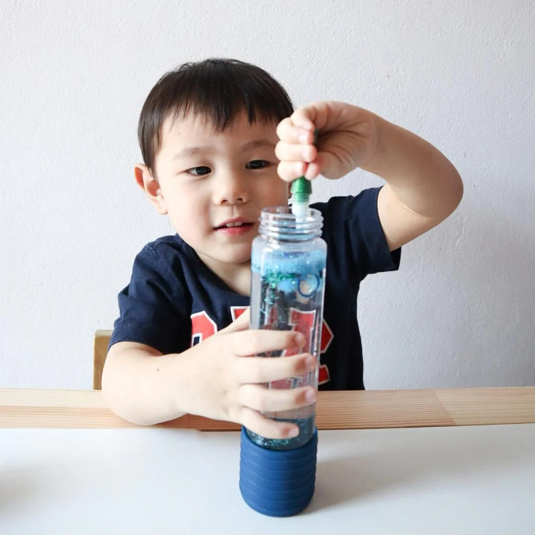 DIY Calm Down Bottle - Under the Sea