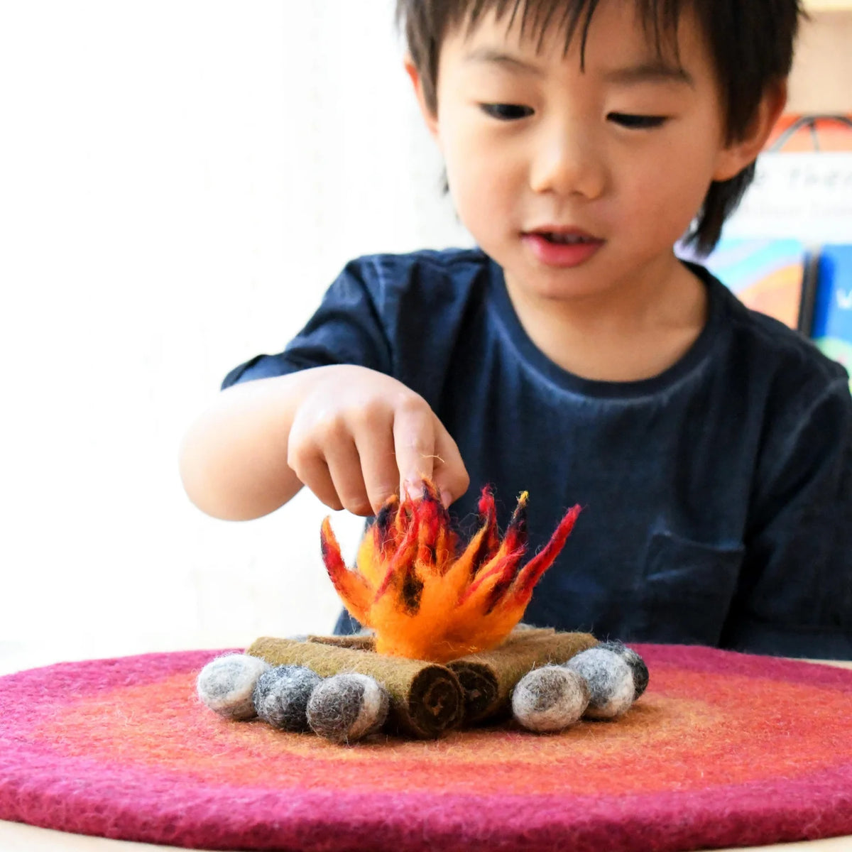 Tara Treasures Campfire Play Mat Playscape