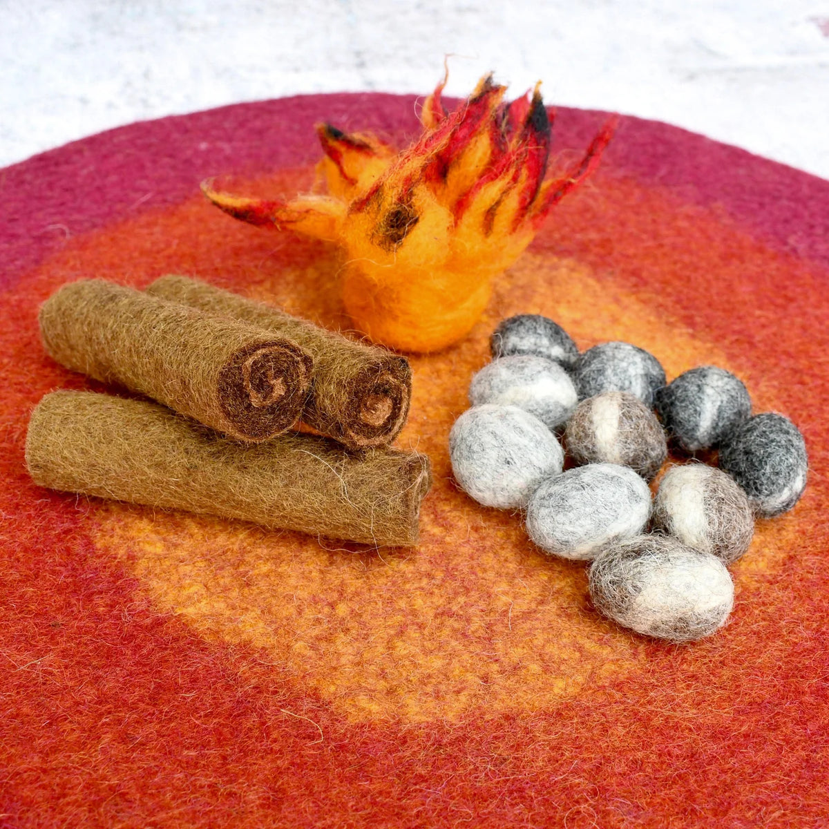 Tara Treasures Campfire Play Mat Playscape