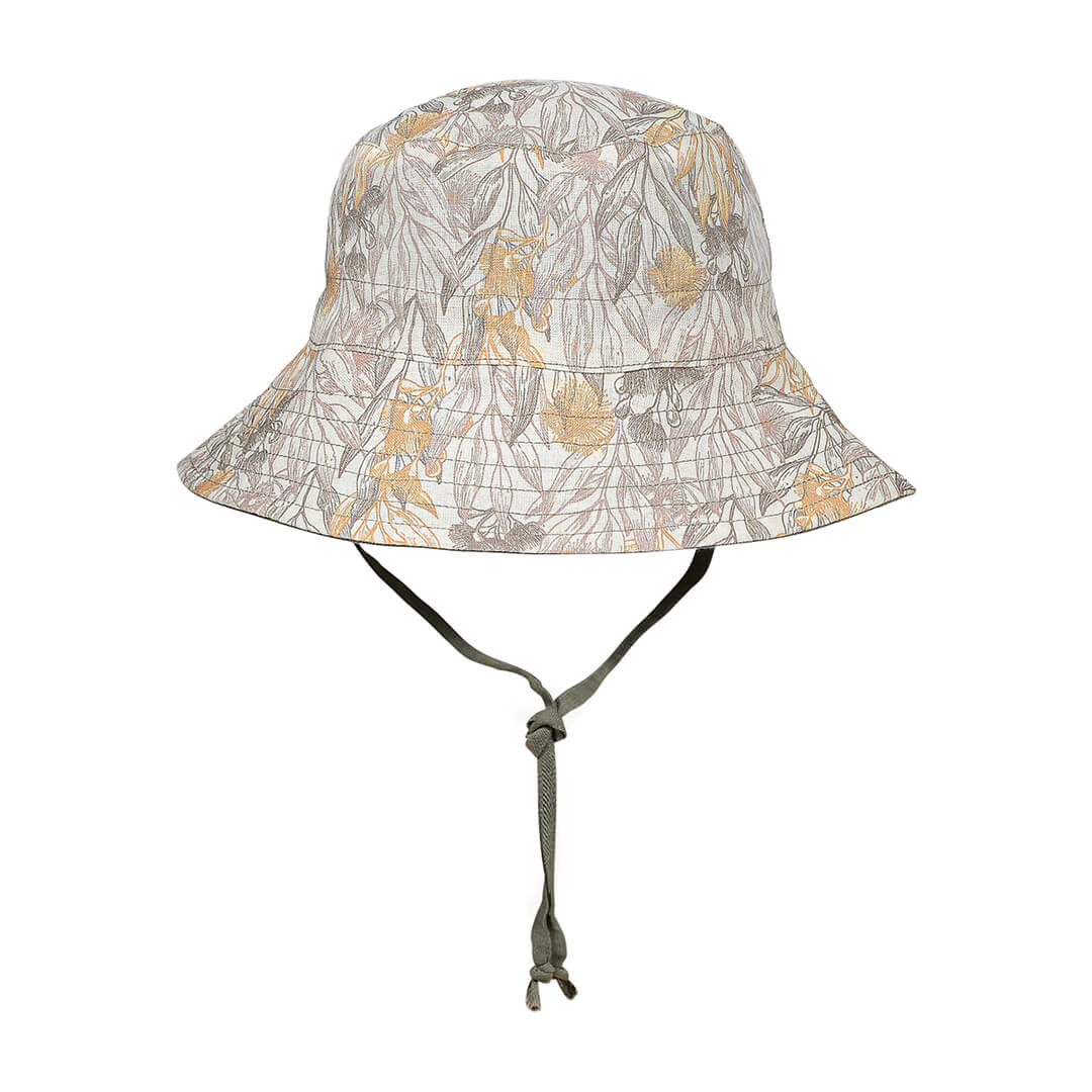 Bedhead Hats Explorer Kids Reversible Classic Bucket Hat - Mallee/Moss