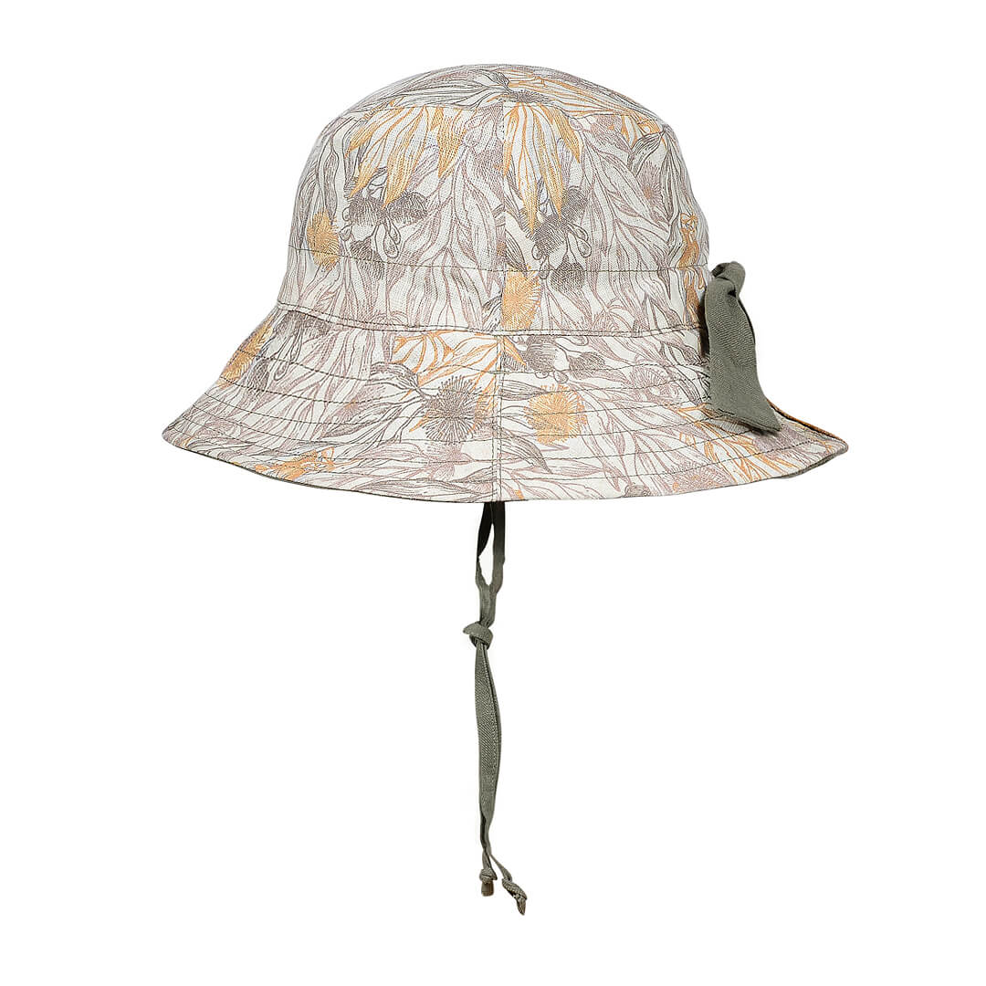 Bedhead Hats Explorer Kids Reversible Classic Bucket Hat - Mallee/Moss