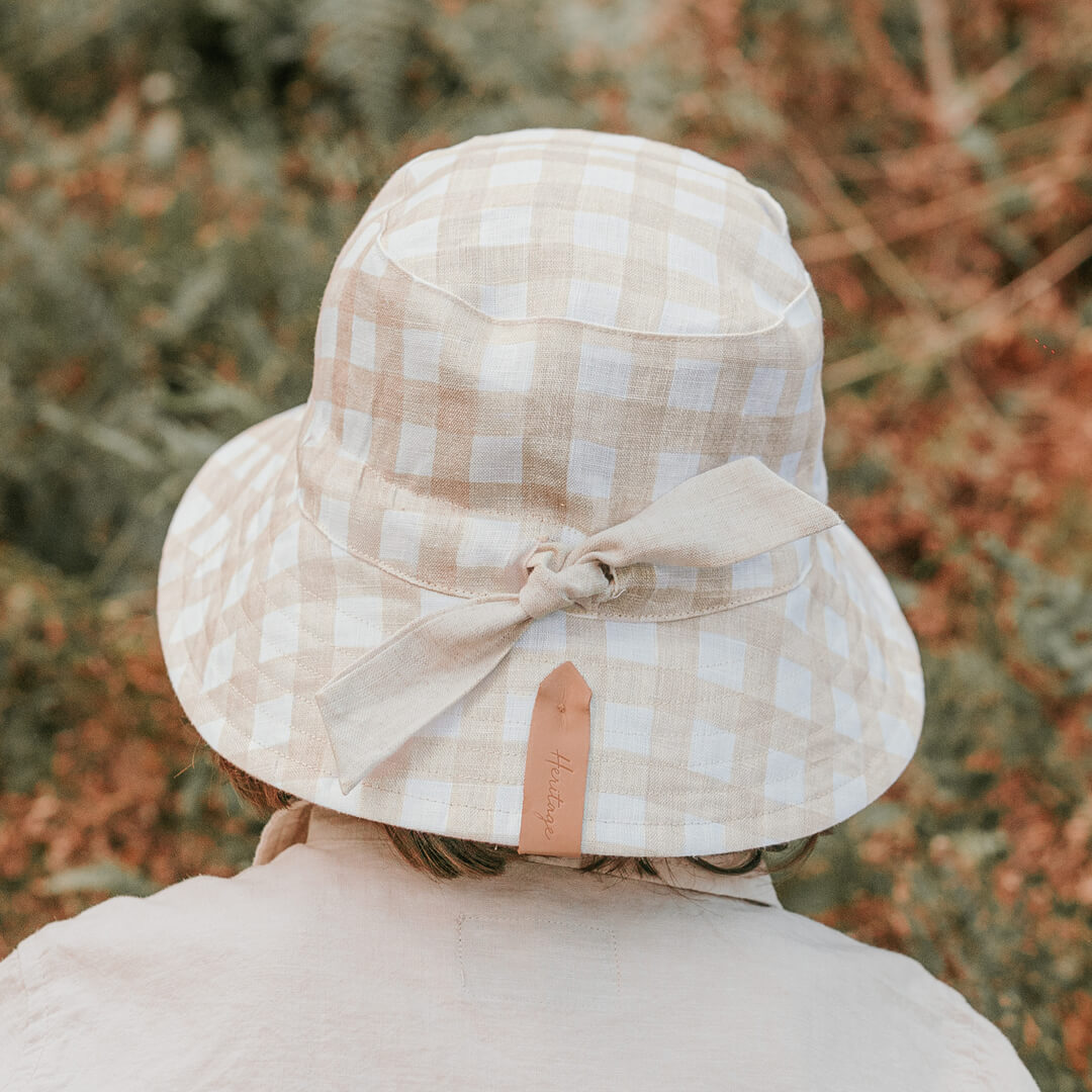 Bedhead Hats Explorer Kids Reversible Classic Bucket Hat - Flynn/Flax