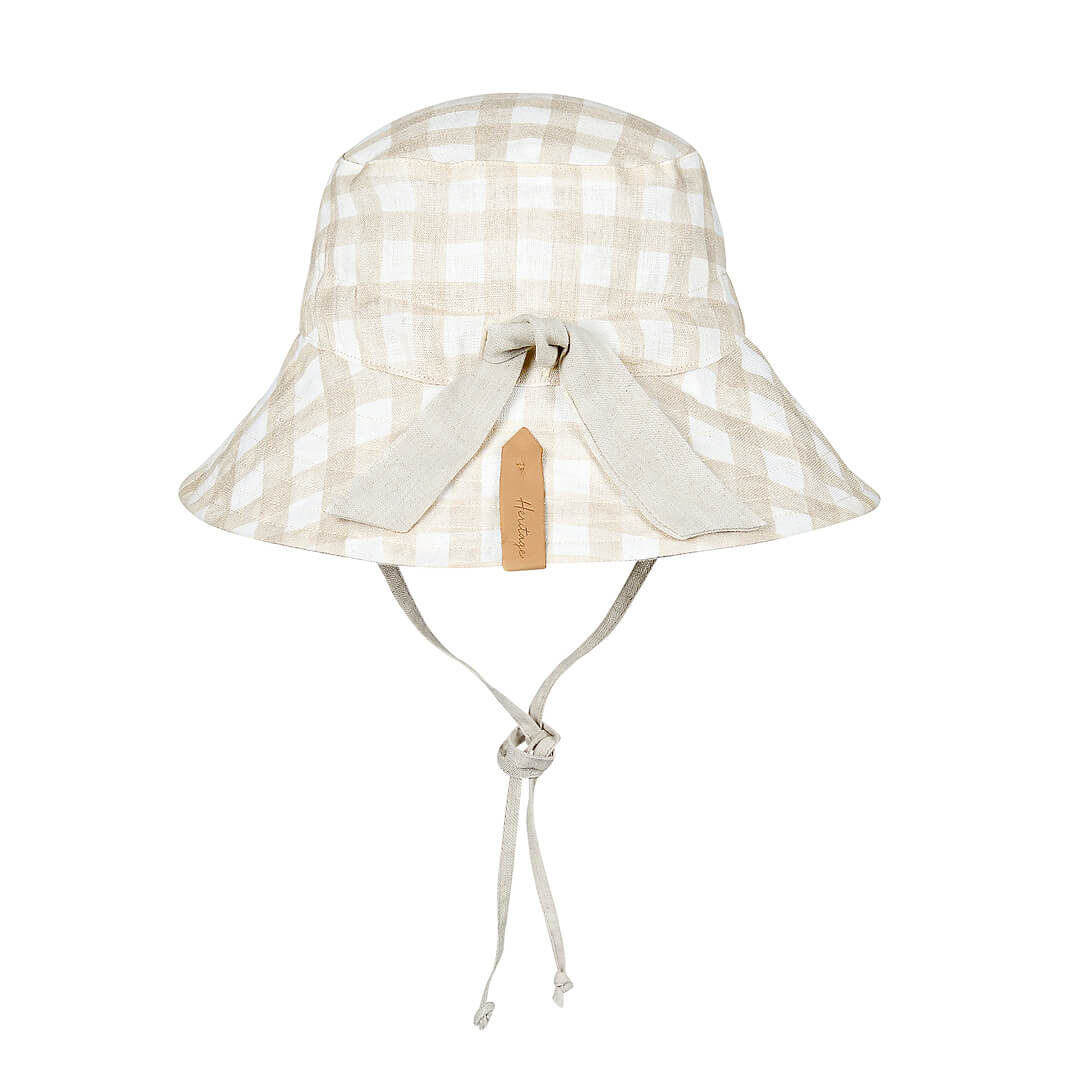 Bedhead Hats Explorer Kids Reversible Classic Bucket Hat - Flynn/Flax