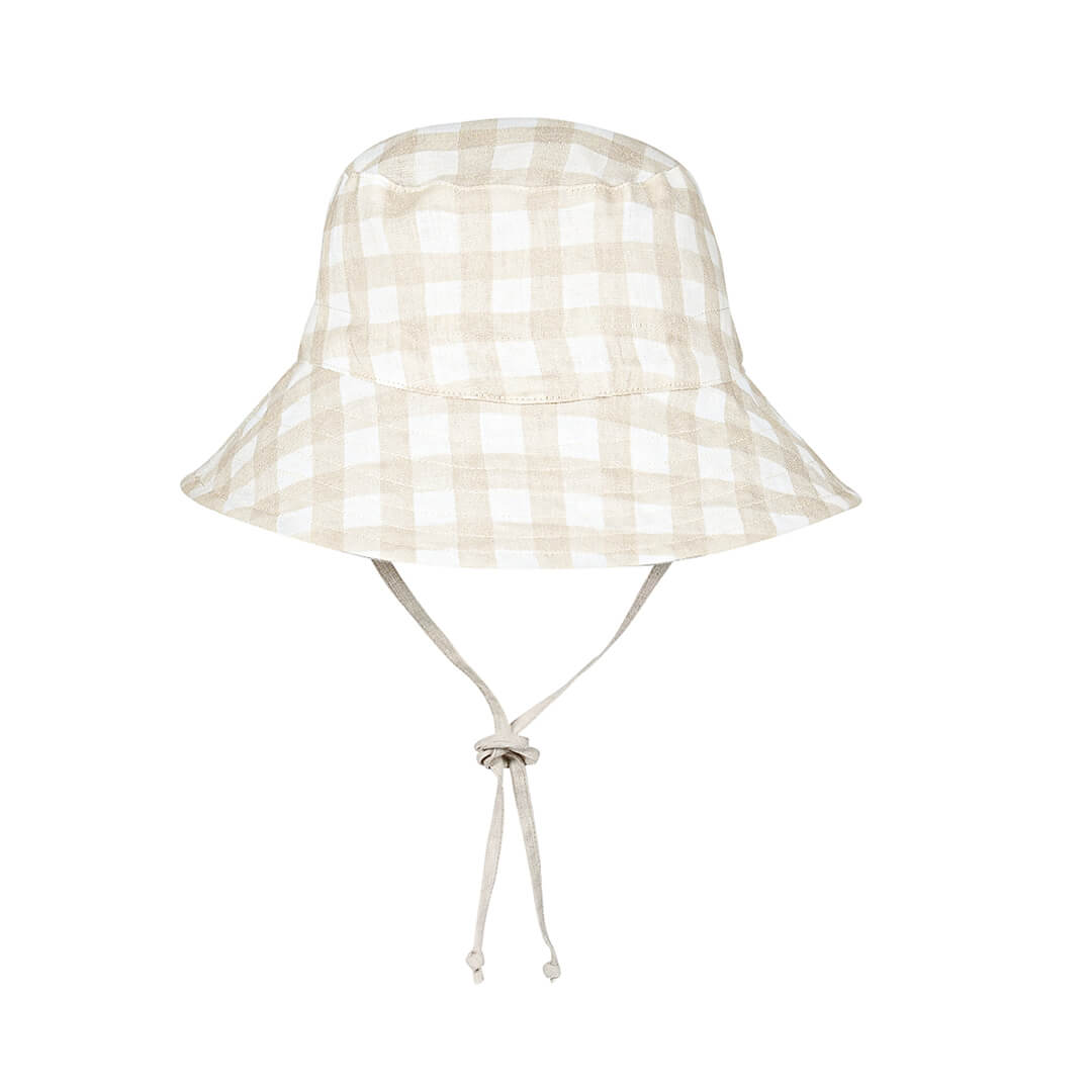 Bedhead Hats Explorer Kids Reversible Classic Bucket Hat - Flynn/Flax