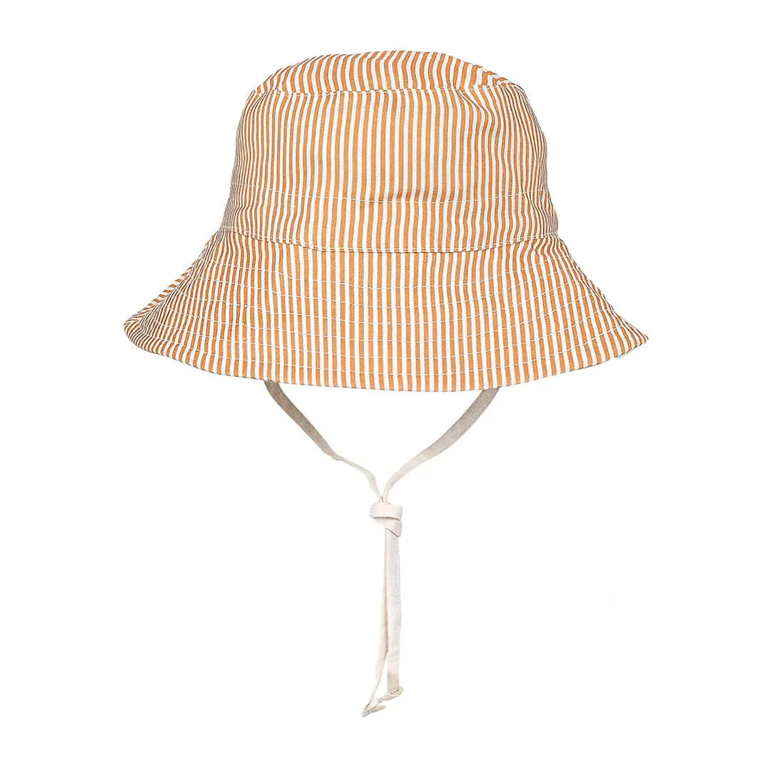 Bedhead  &#39;Explorer&#39; Kids Reversible Classic Bucket Hat - Frankie / Flax