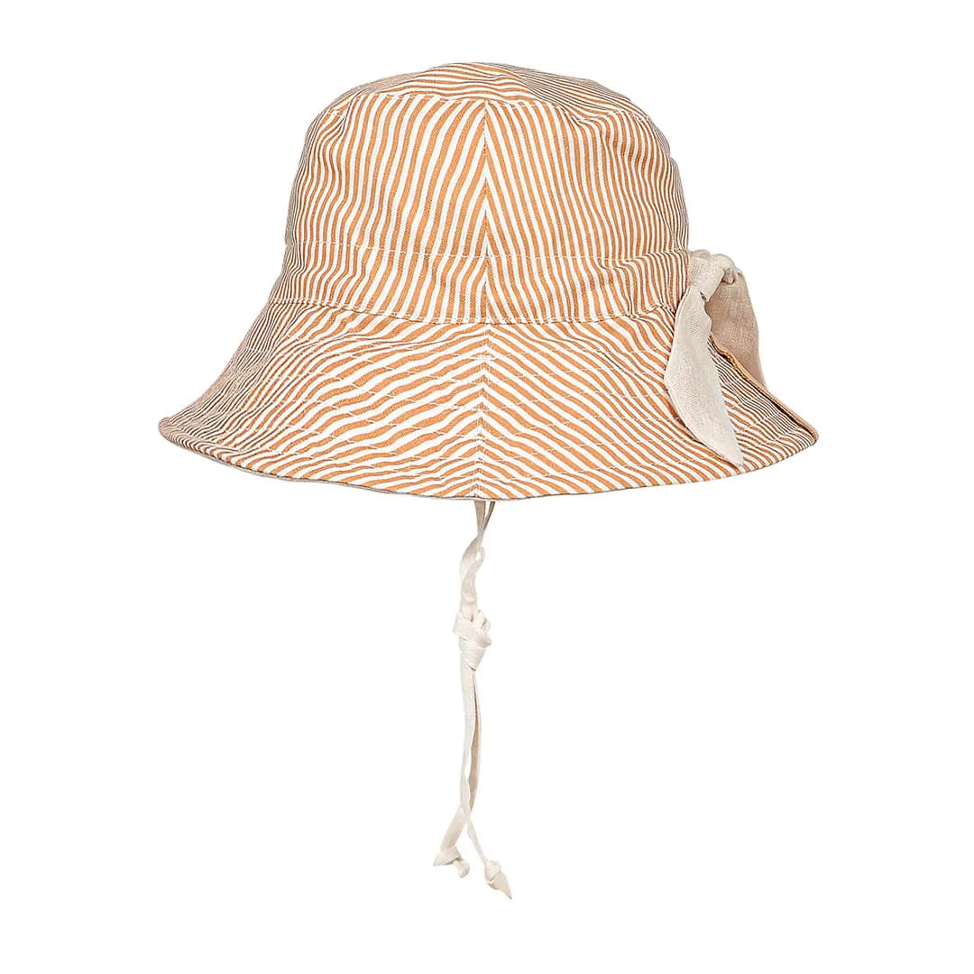 Bedhead  &#39;Explorer&#39; Kids Reversible Classic Bucket Hat - Frankie / Flax