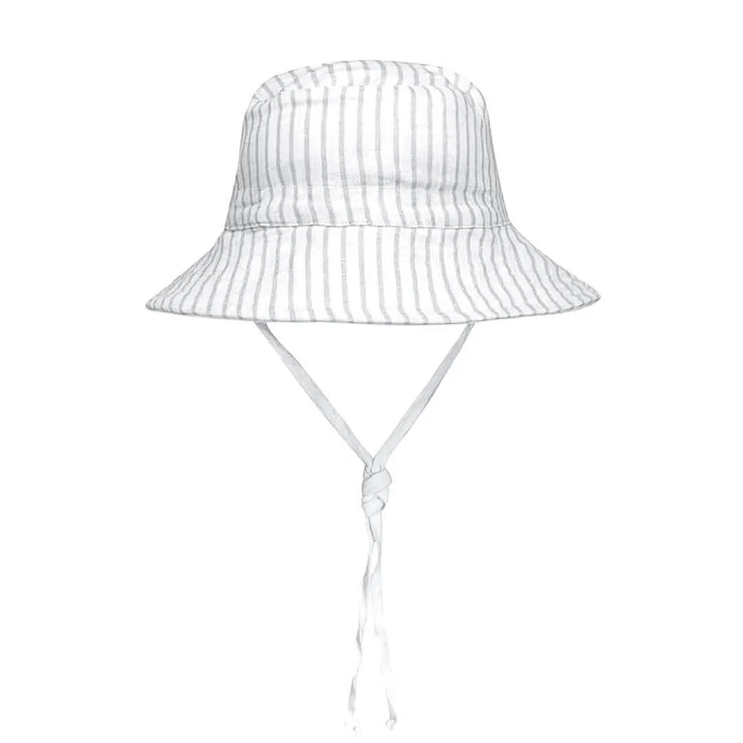 Bedhead  &#39;Explorer&#39; Kids Reversible Classic Bucket Hat - Finley / Blanc
