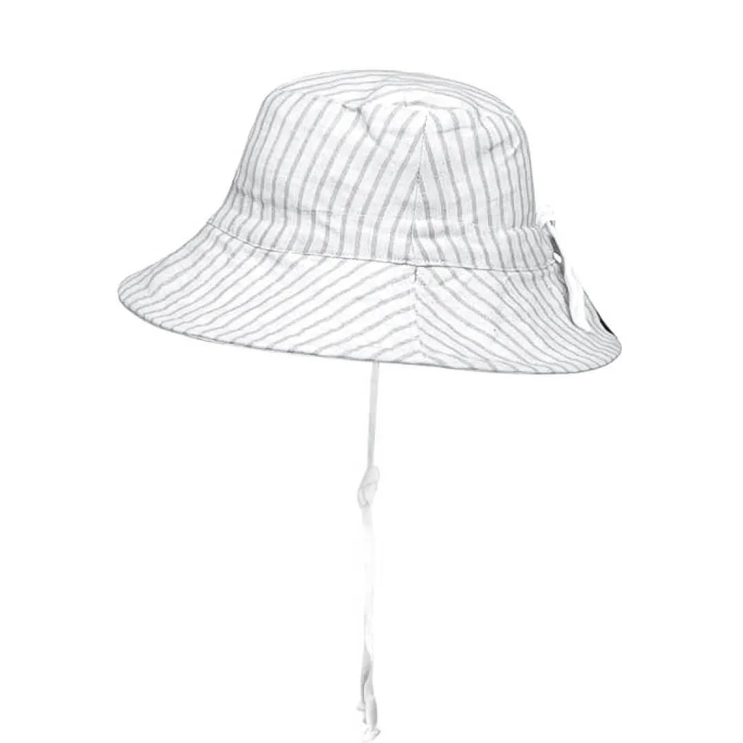 Bedhead  &#39;Explorer&#39; Kids Reversible Classic Bucket Hat - Finley / Blanc