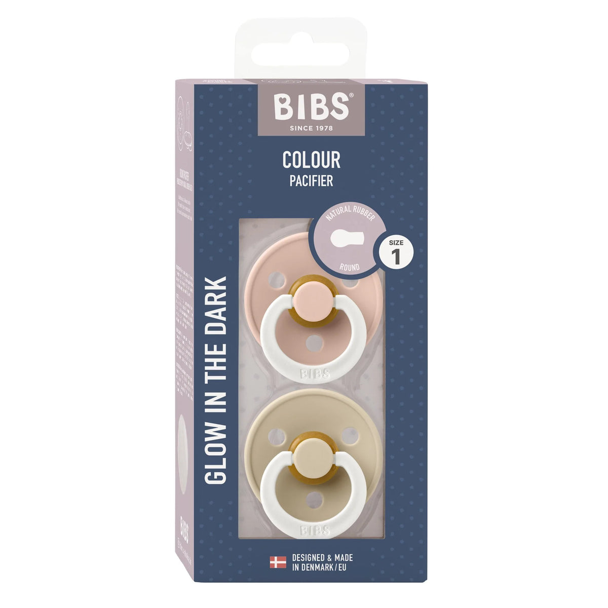 Bibs Dummies - Blush/Vanilla Glow