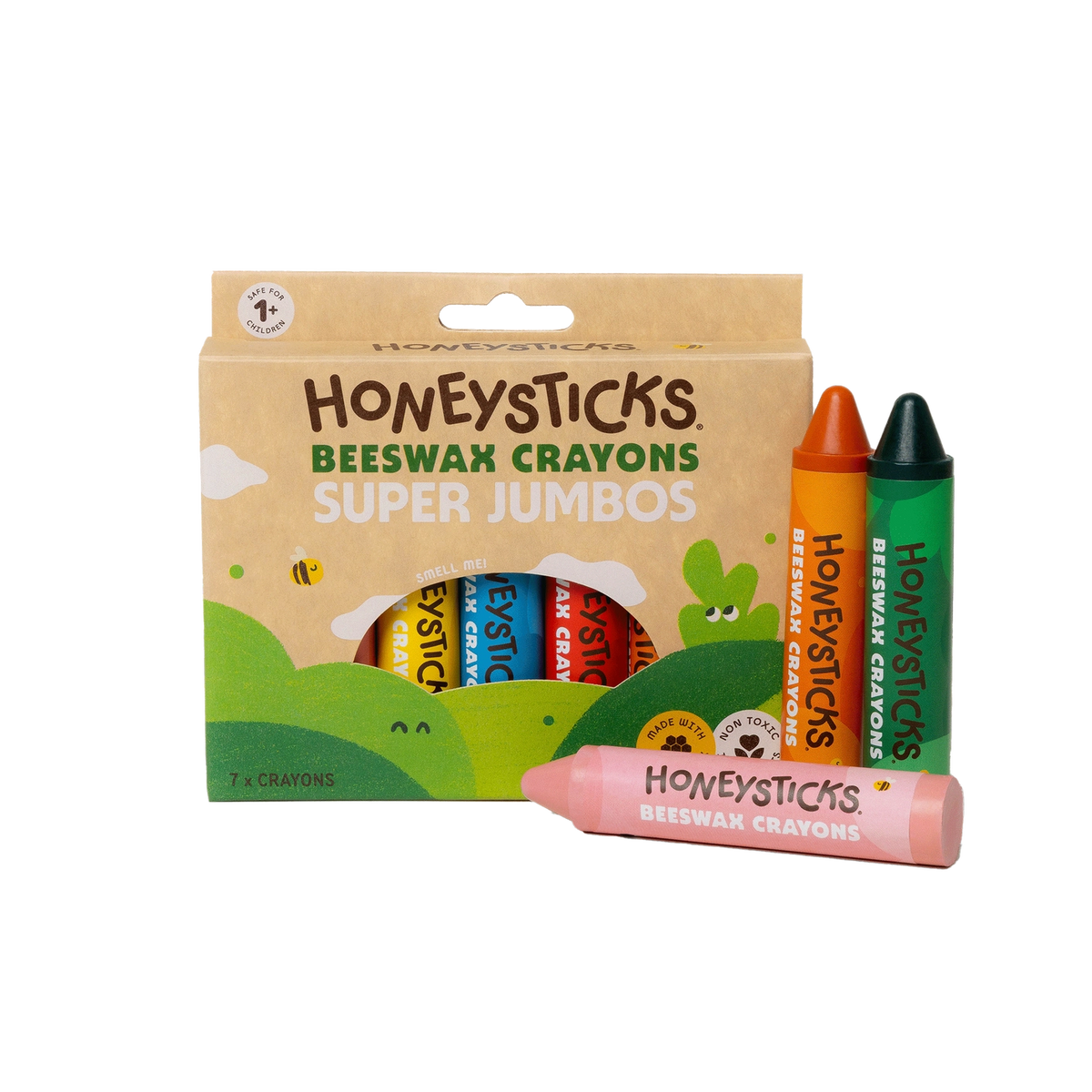 Honeysticks Beeswax Crayons- Super Jumbos
