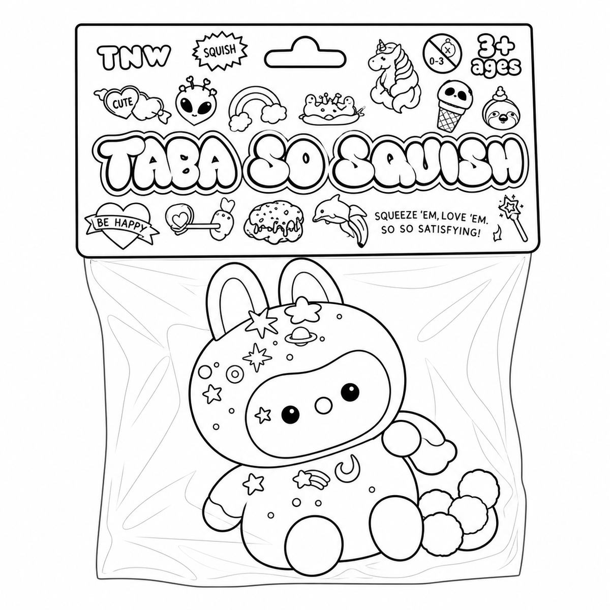 Taba So Squish - Rabbit