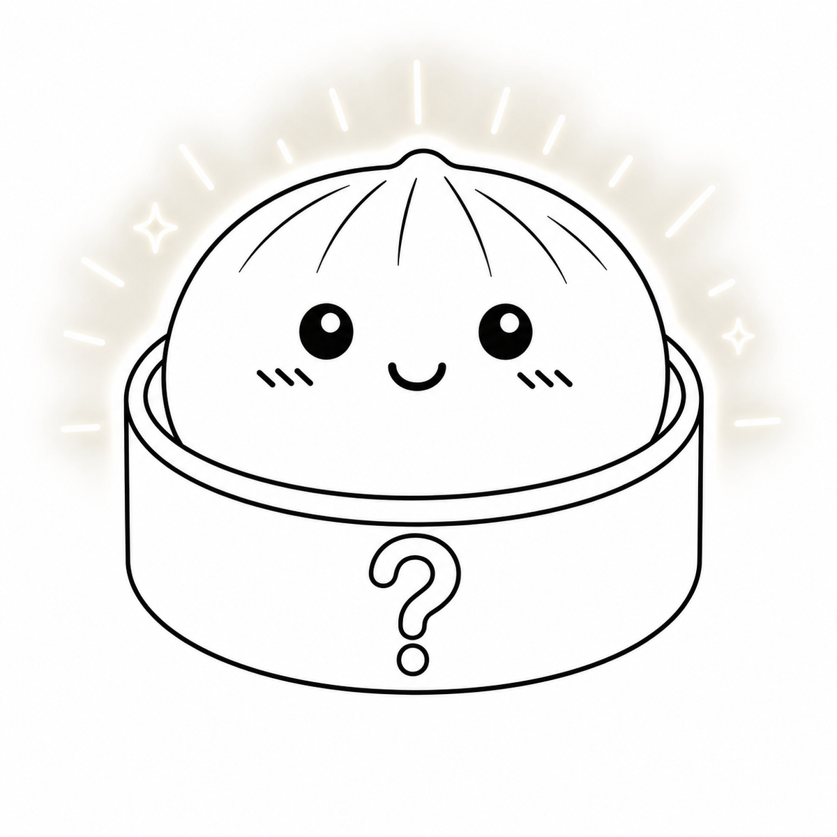 Squishy Maltose Glow in the Dark Dumpling