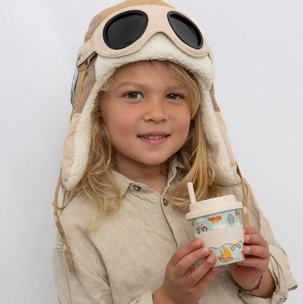 Chino Club Babychino Cup 120ml - Vehicles