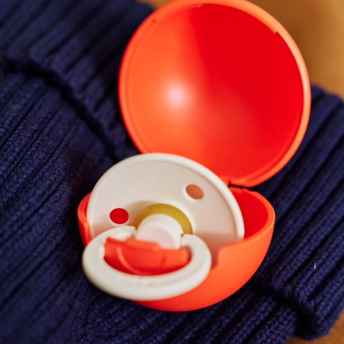BIBS Pacifier Mini Case - Baby Blue