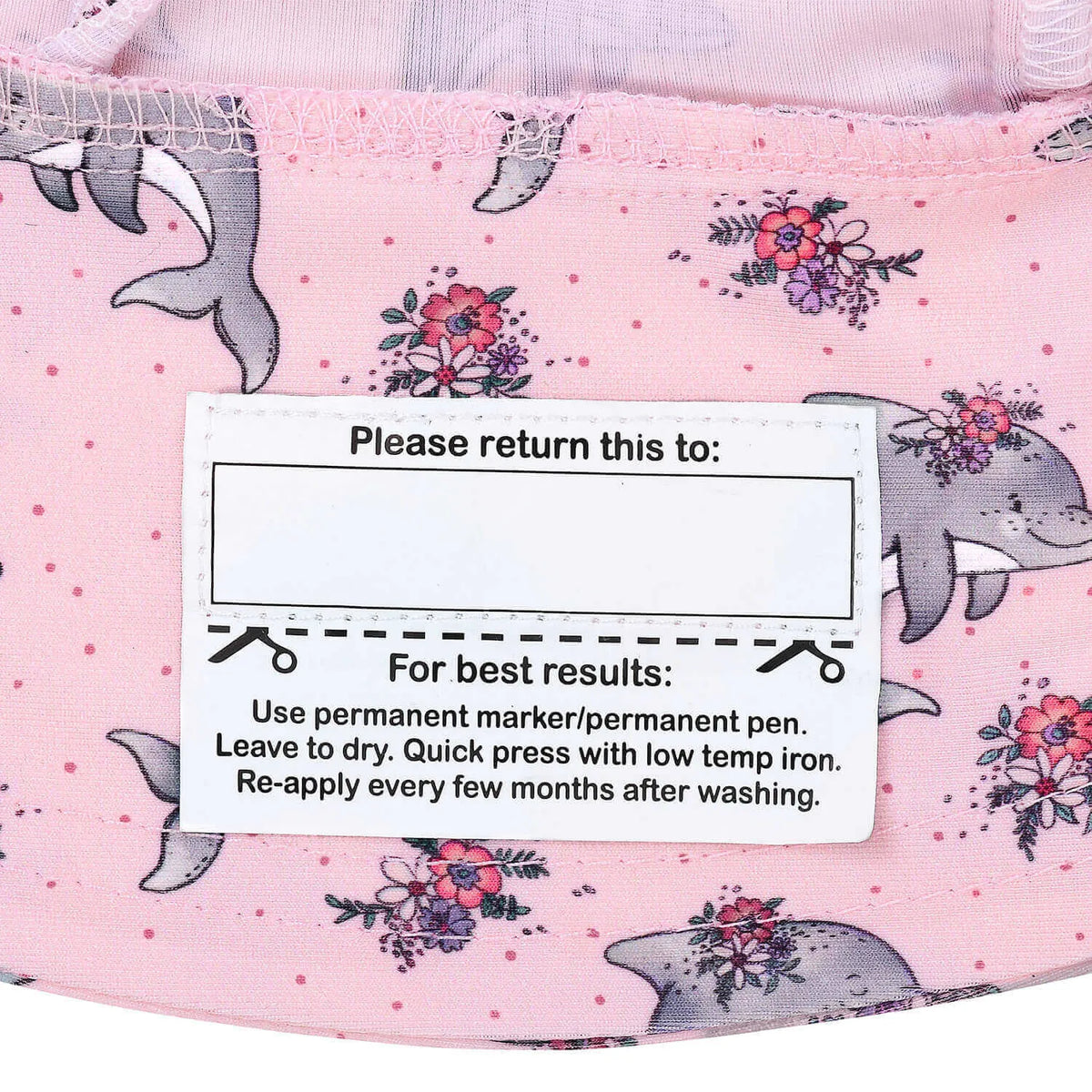 Bedhead Hats Ponytail Swim Bucket Beach Hat - Dolphin