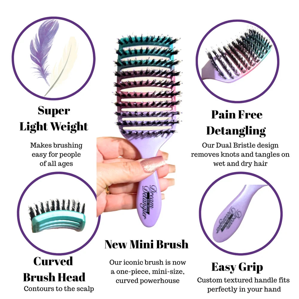 Tangled Kids Dream Detangler Mini Brush - Bubblegum