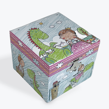 Dinosaur Musical Jewellery Box