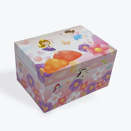 Fairy Mushroom Musical Jewellery Box