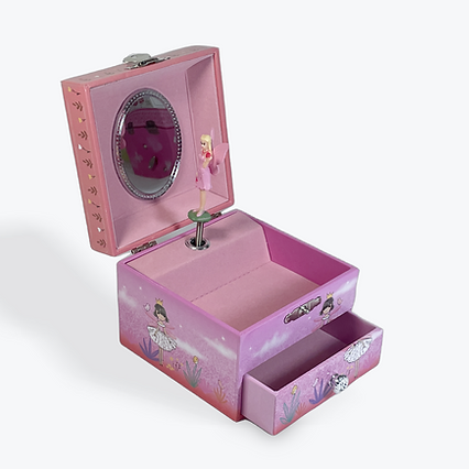 Fairy and Deer Musical Jewellery Box