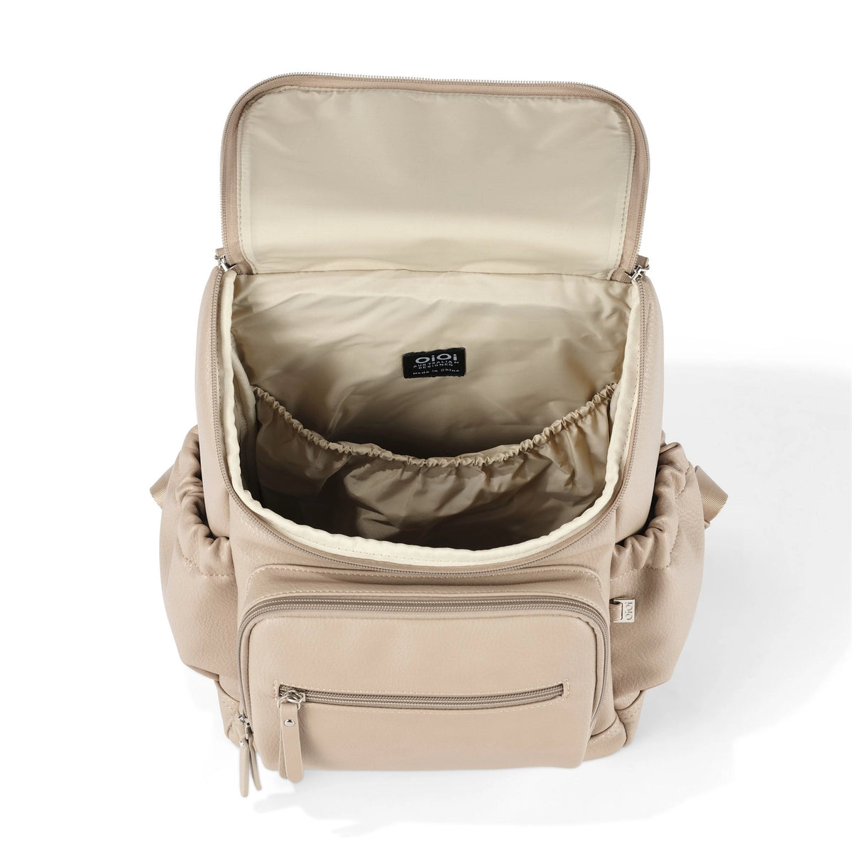 OiOi Mini Signature Backpack- Oat