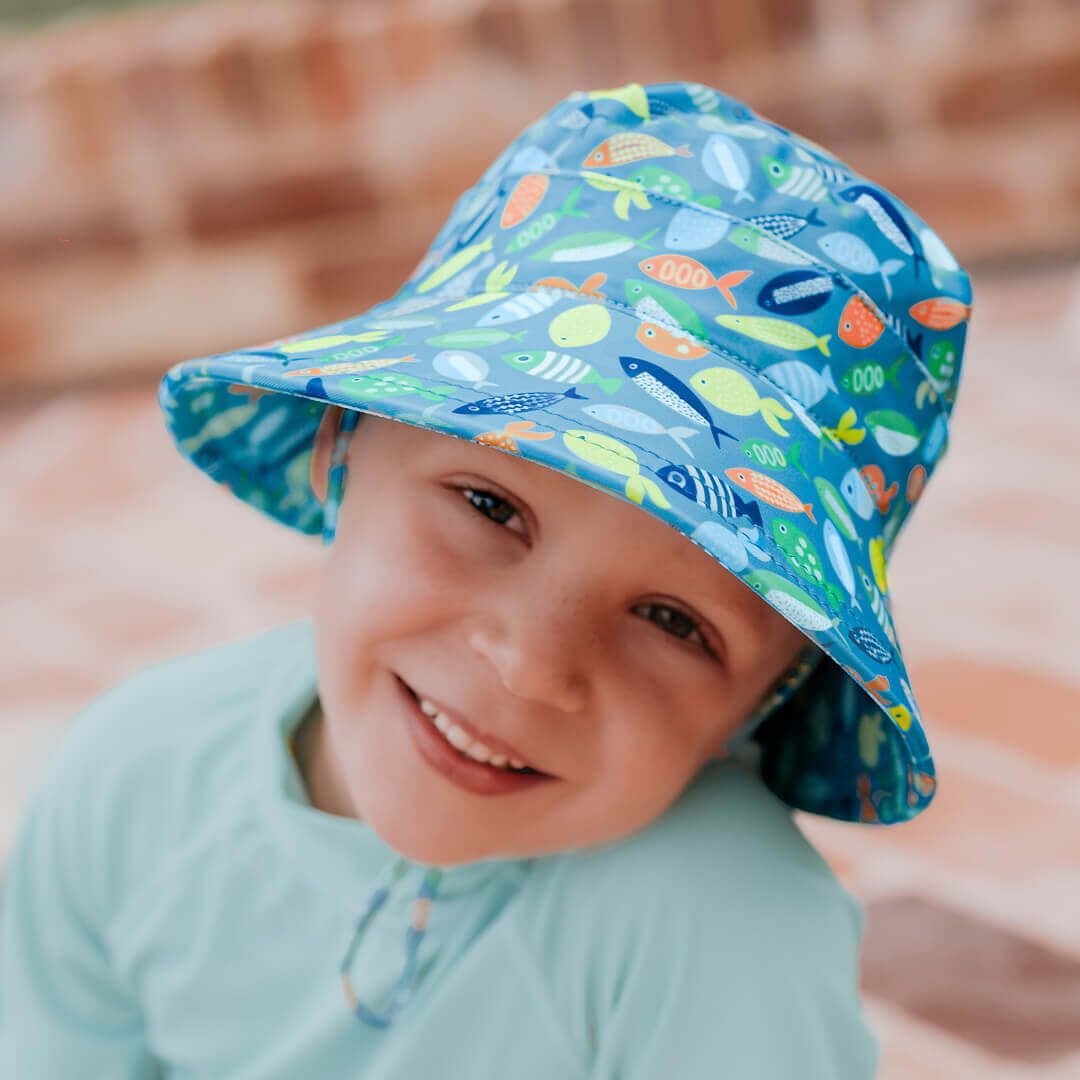 Bedhead Hats Kids Classic Swim Bucket Hat - Pisces