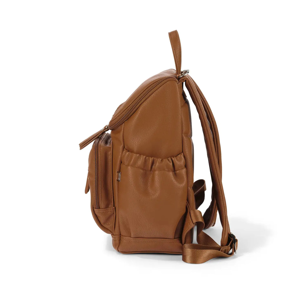 OiOi Mini Signature Backpack- Chestnut Brown