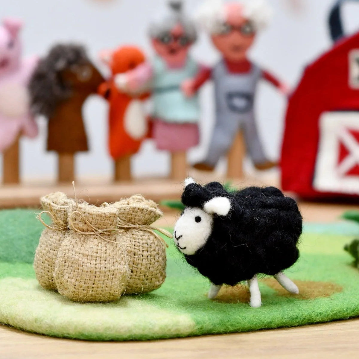 Tara TreasuresFelt Baa Baa Black Sheep Toy