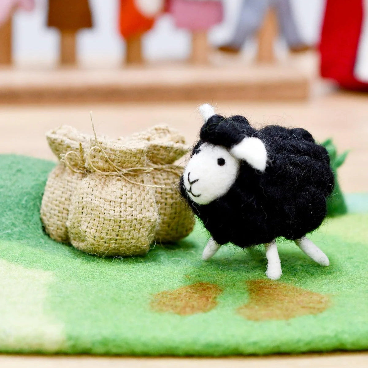 Tara TreasuresFelt Baa Baa Black Sheep Toy