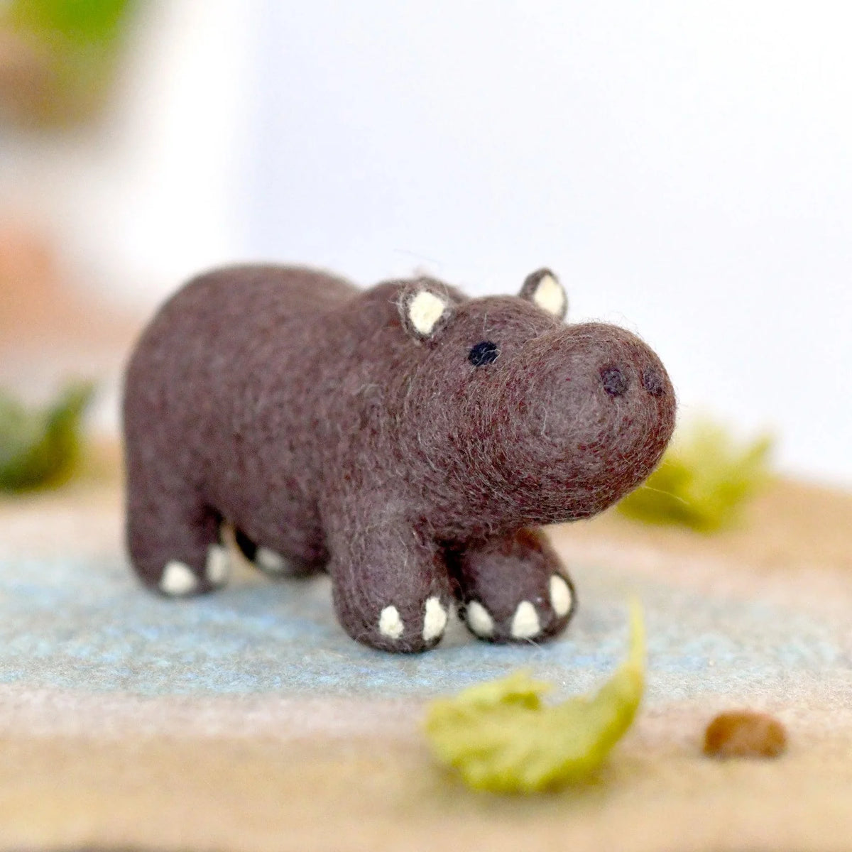 Tara Treasures Felt Hippo