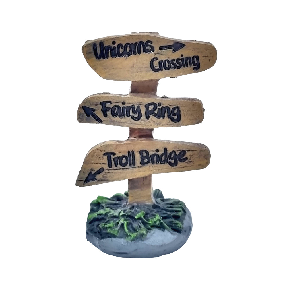 Fairy Garden Directional Sign