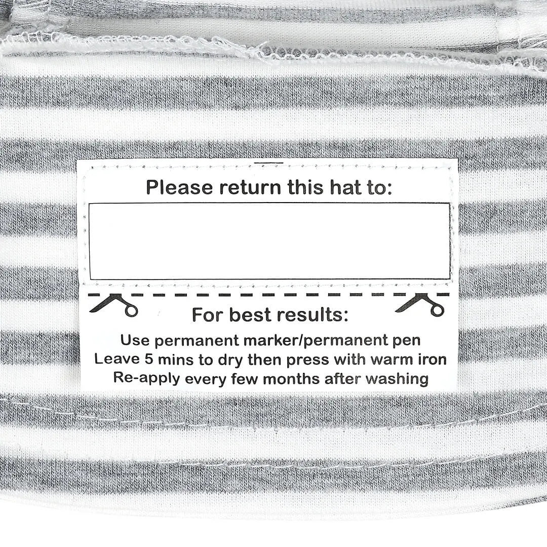 Bedhead Toddler Bucket Sun Hat - Grey Stripe
