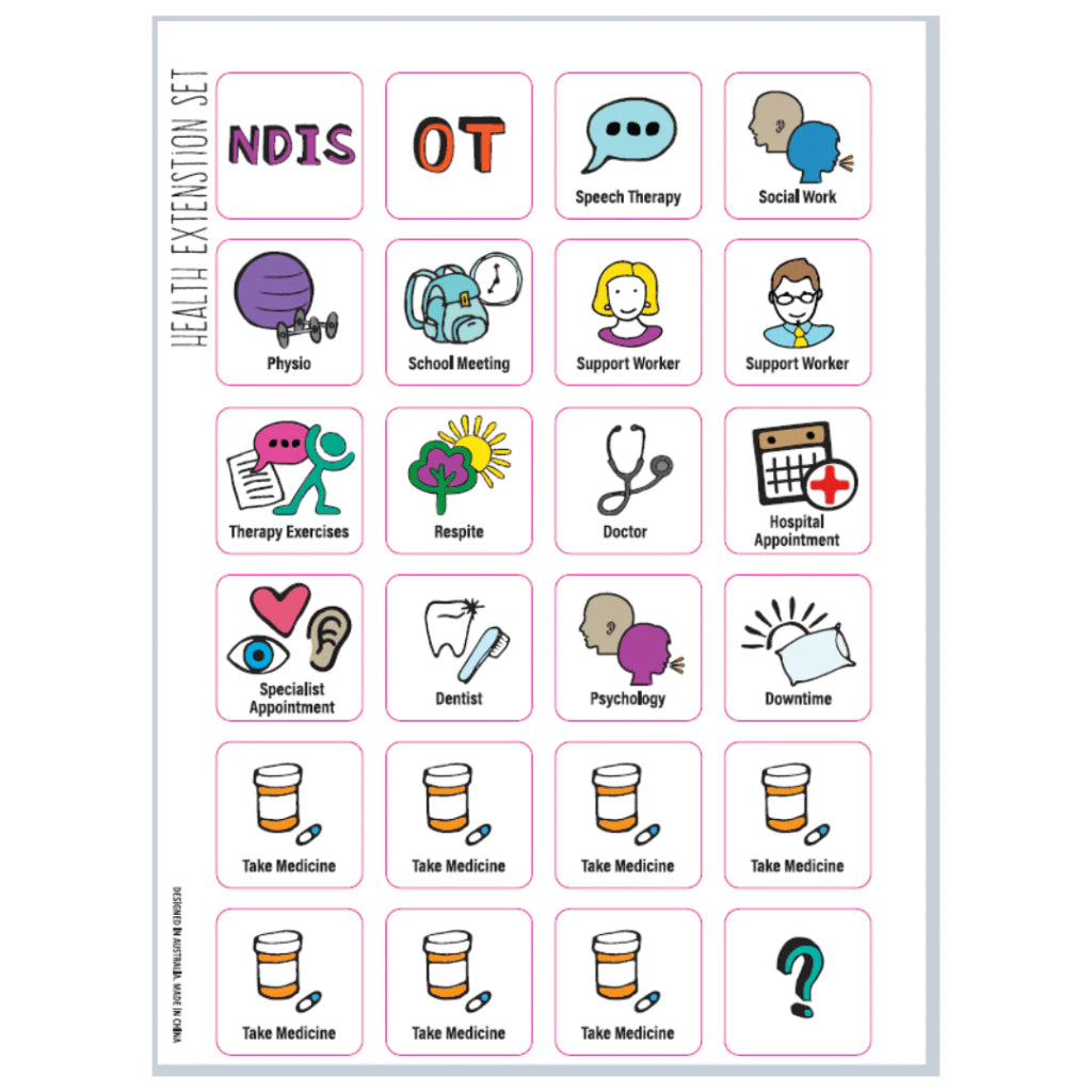 Prepp'd Kids Magnetic Health Extension Set