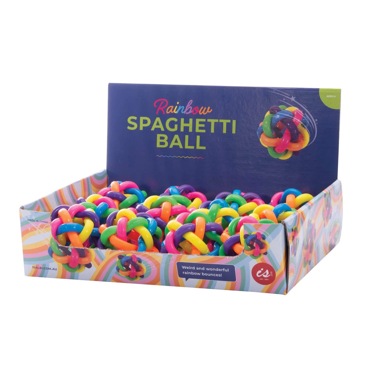 Discovery Zone Rainbow Spaghetti Ball