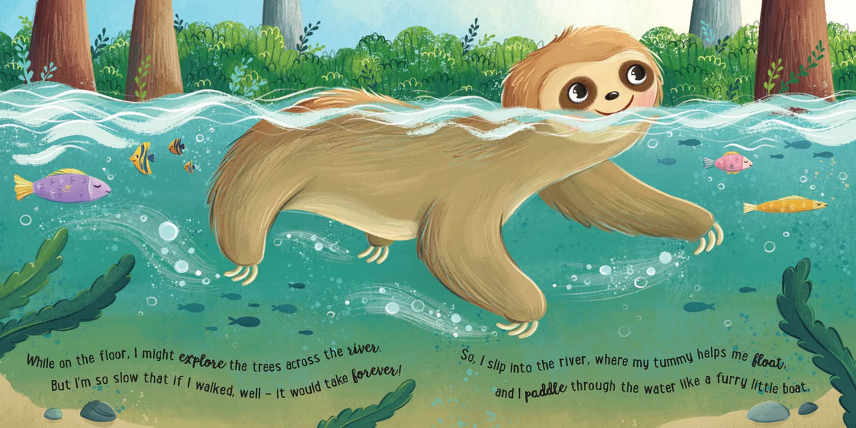 Story Time - Padded Board Book - I Love Being a Sloth