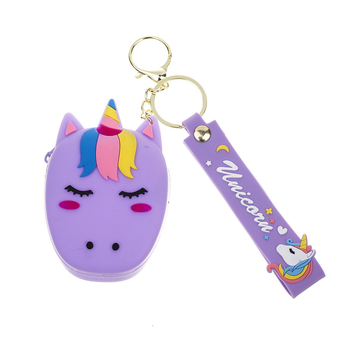 Mini Silicone Purse - Unicorn