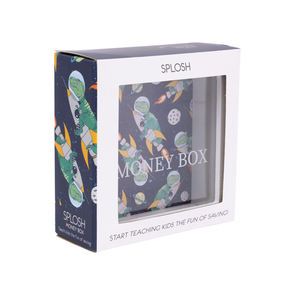 Splosh Money Box - Space Dino - That's Cute!