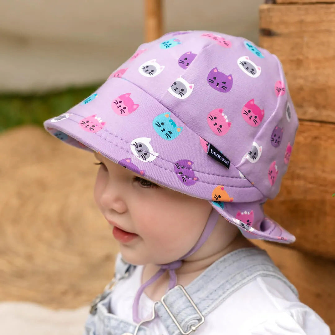 Bedhead Legionnaire Flap Sun Hat - Kitty