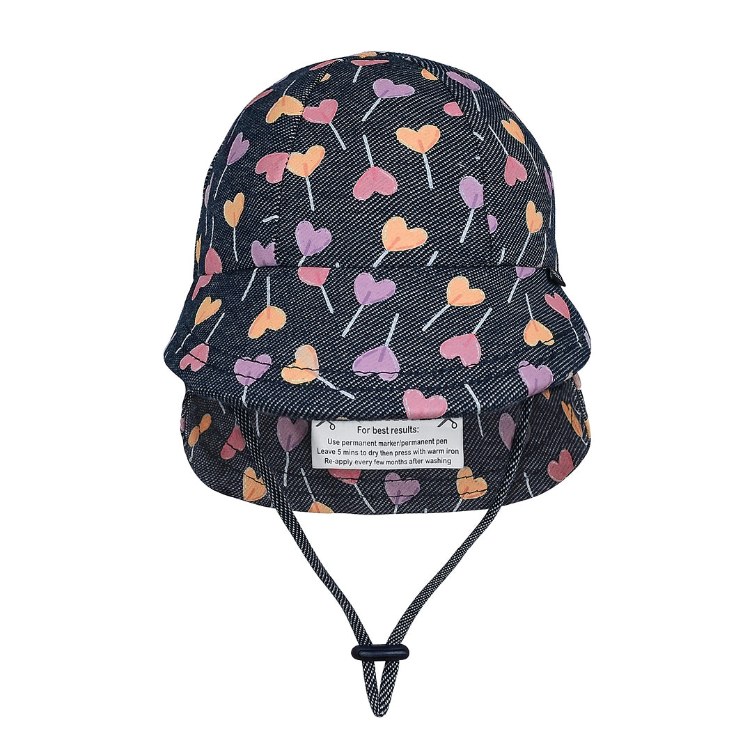 Bedhead Hats Legionnaire Flap Sun Hat - Lollipop