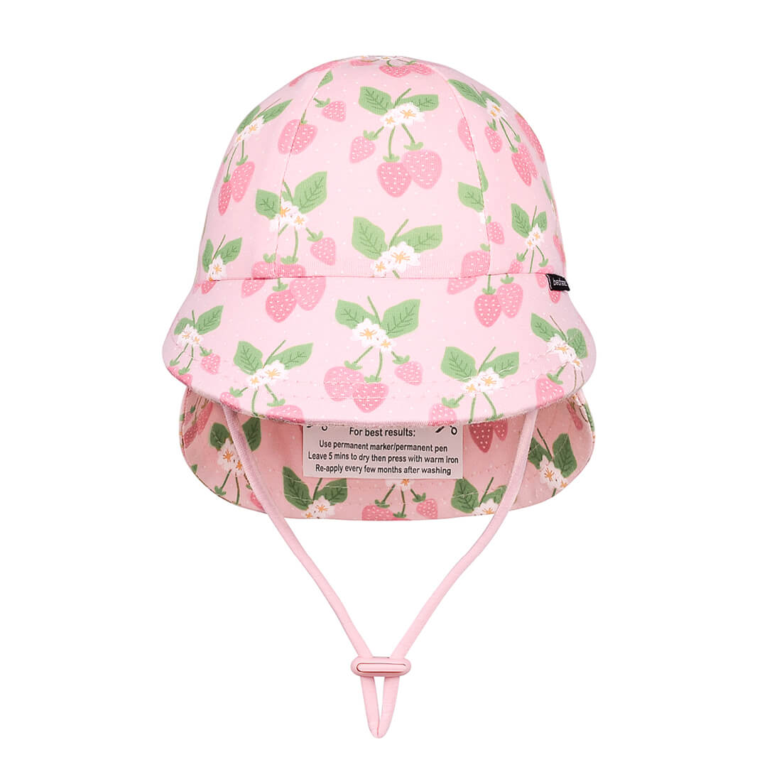 Bedhead Hats Legionnaire Flap Sun Hat - Strawberry