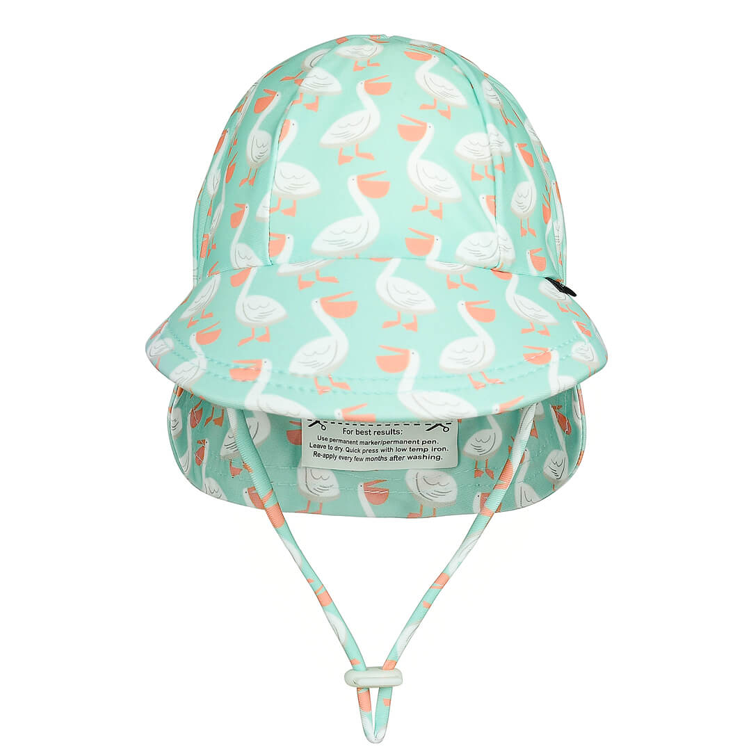 Bedhead Hats Kids Beach Swim Legionnaire Hat - Pelican