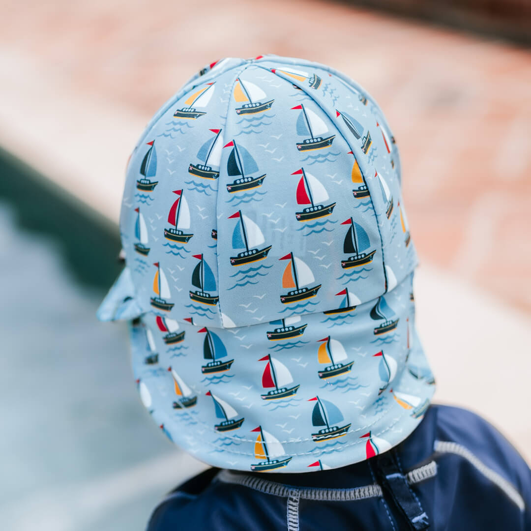 Bedhead Hats Kids Swim Legionnaire Hat - Sails