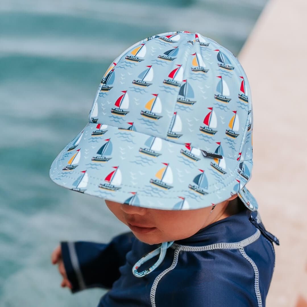 Bedhead Hats Kids Swim Legionnaire Hat - Sails