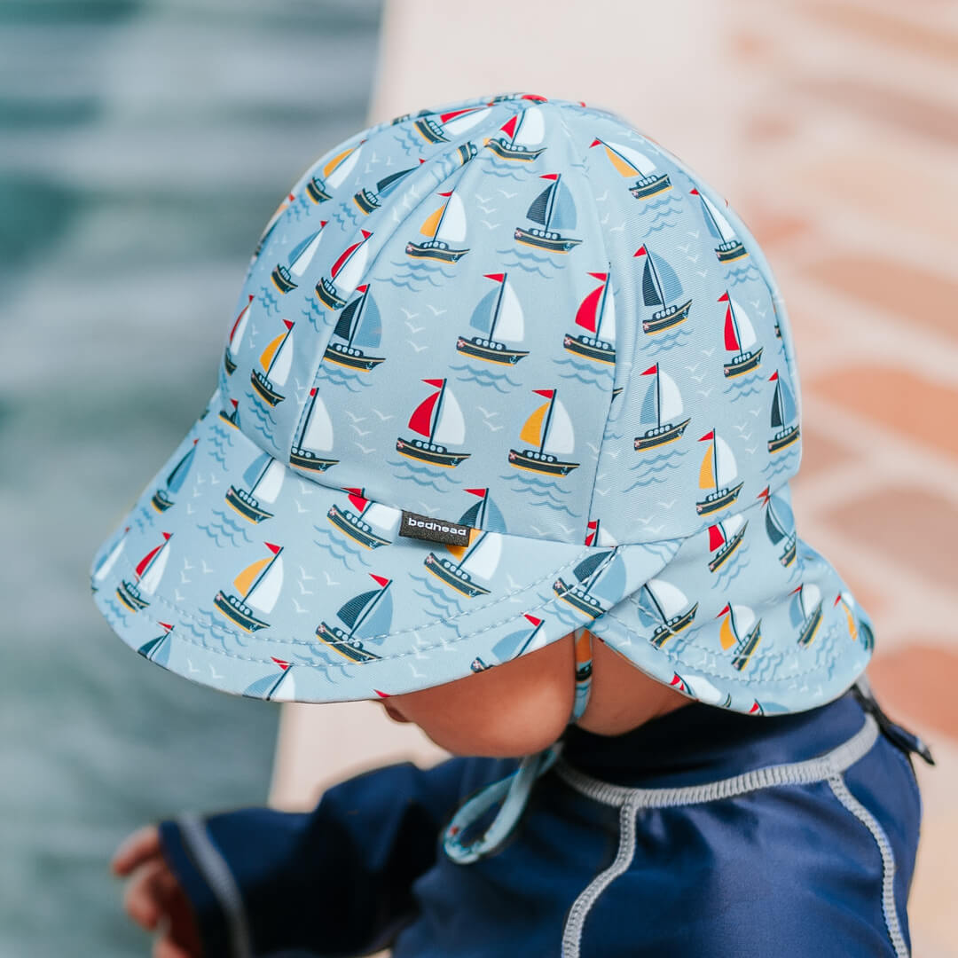 Bedhead Hats Kids Swim Legionnaire Hat - Sails