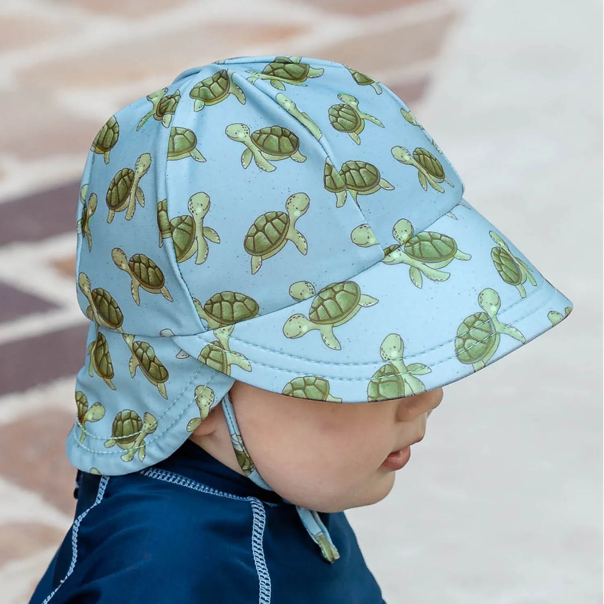 Bedhead Hats Swim Legionnaire Flap Beach Hat - Sheldon