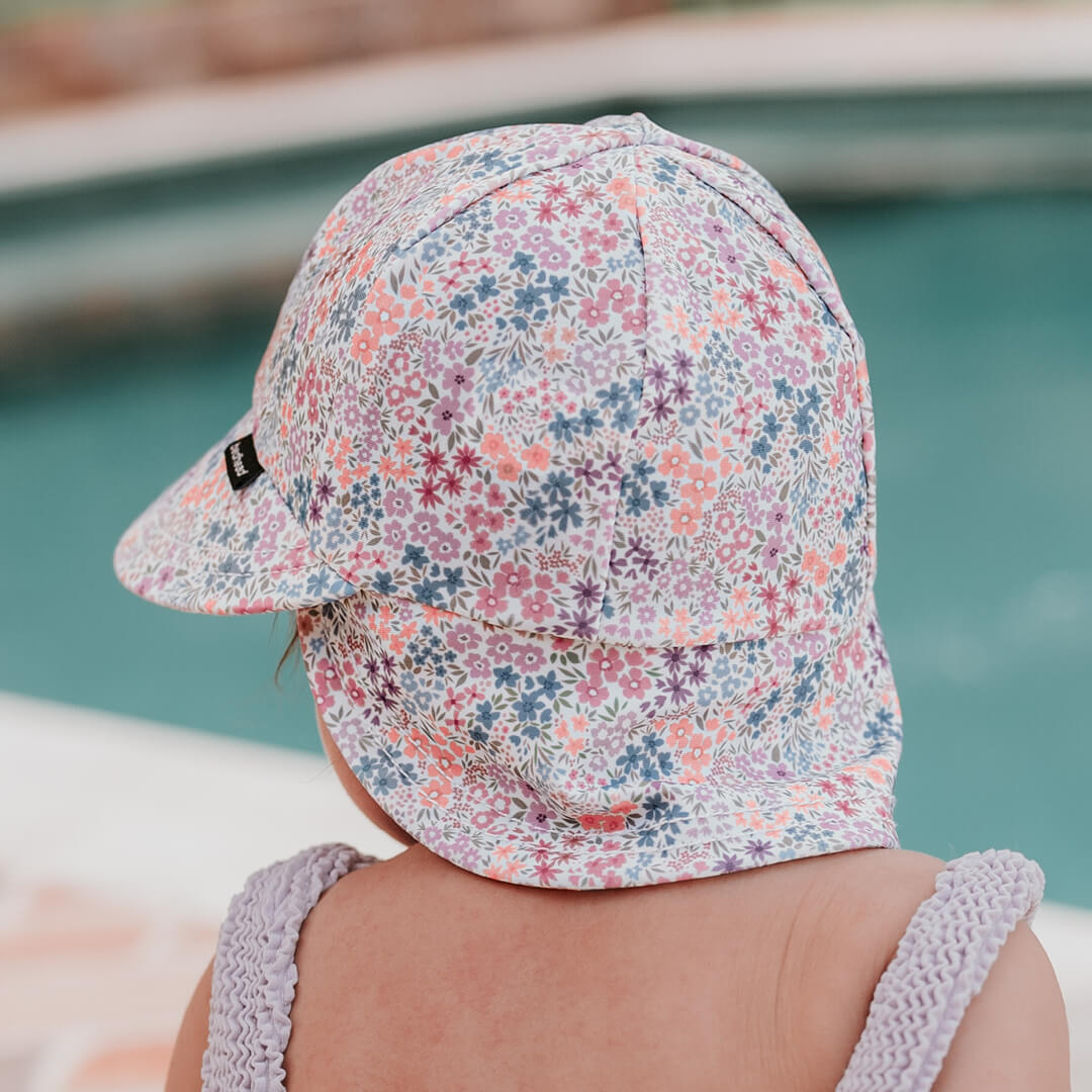 Bedhead Hats Kids Swim Legionnaire Hat - Blossom