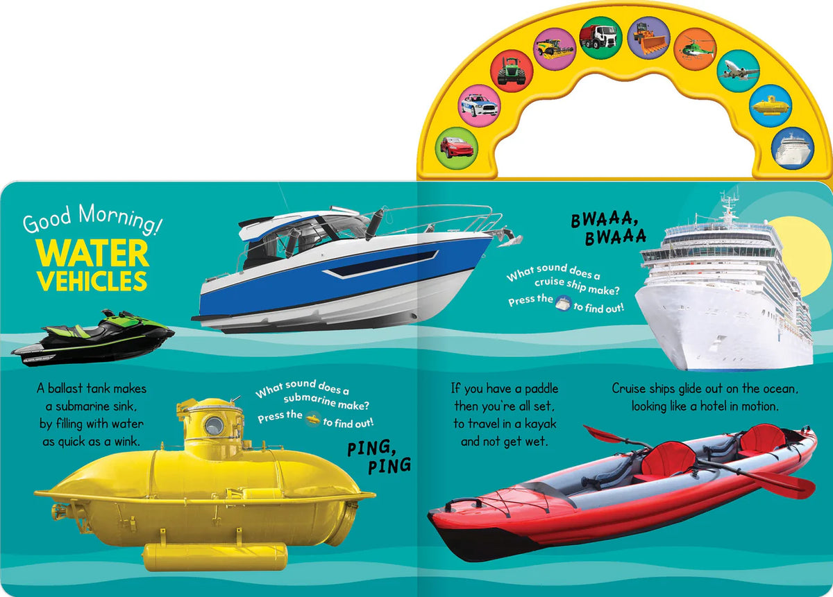 Carry Alone Sound Book - Good Morning! Things That Go