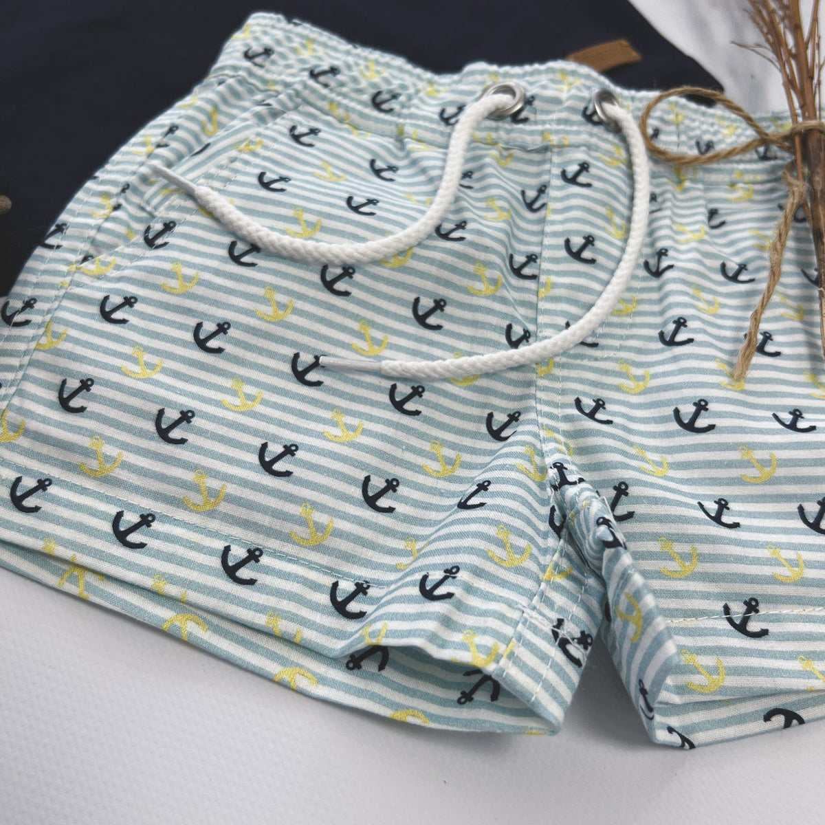 Love Henry Baby Boys Sonny Short - Coastal Anchors