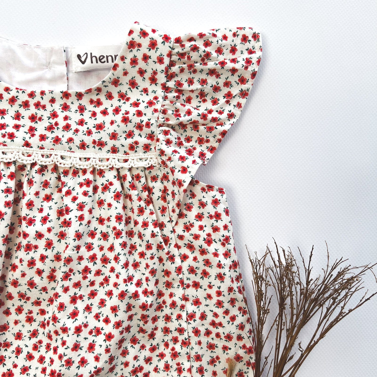 Love Henry Baby Girls Maisy Dress - Petite Poppy