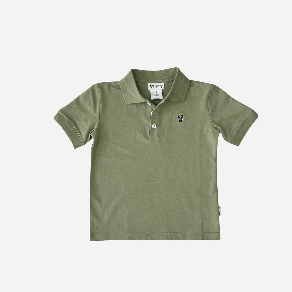 Love Henry Boys Polo Shirt - Green